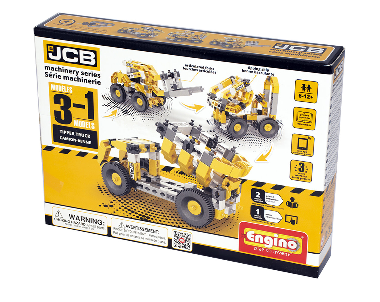 toy jcb and truck