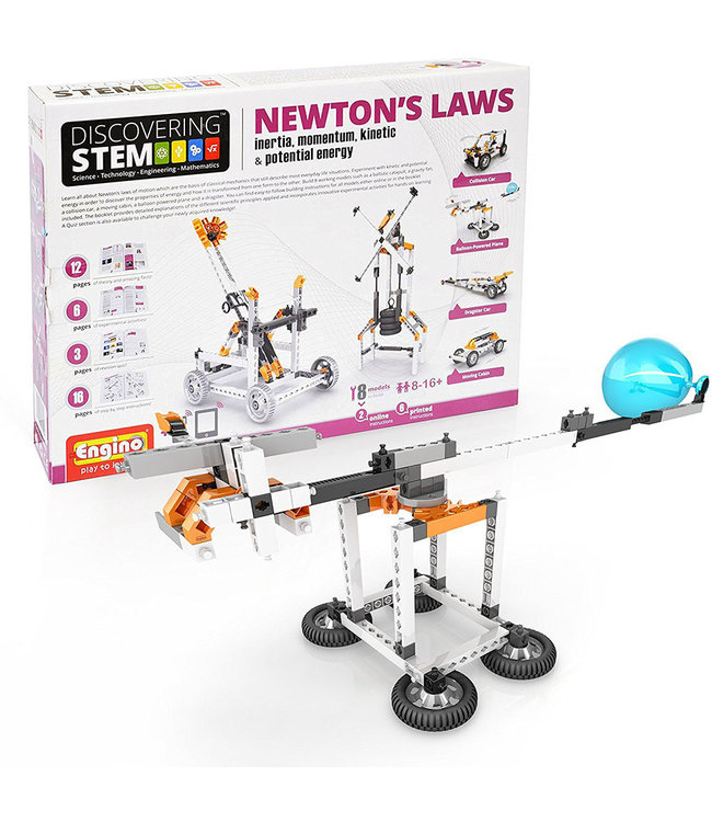 Stem newton's laws: Inertia,momentum,kinetic&p