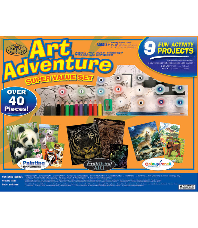 ART ADVENTURE SET 9 PC ACTIVIT