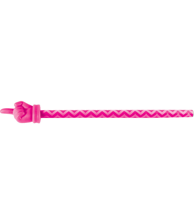 Hot Pink Chevron Hand Pointer