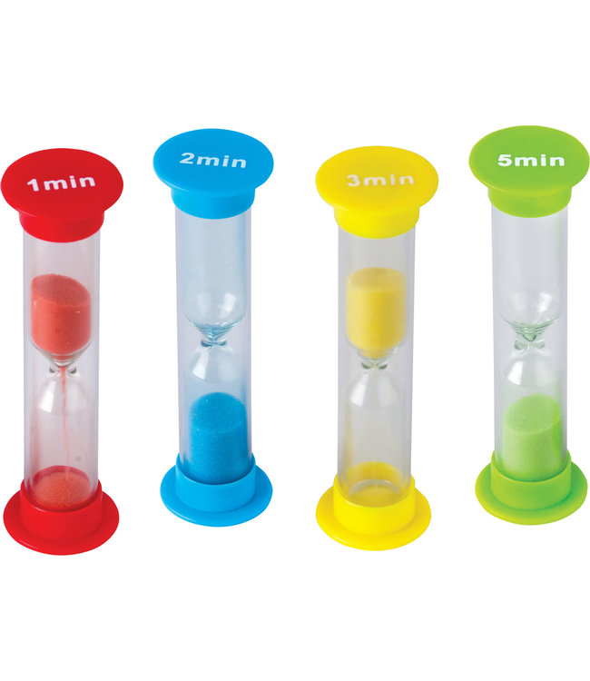Small Sand Timers Combo 4-Pack