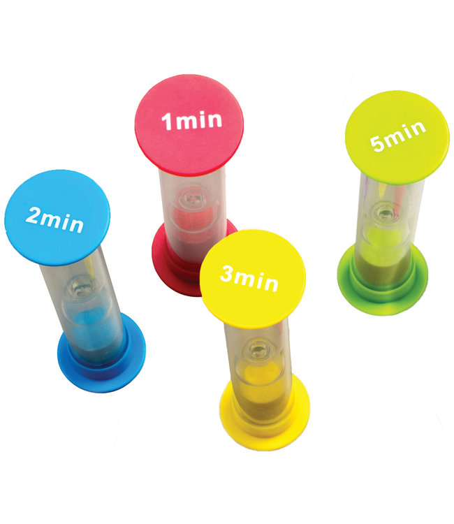 Small Sand Timers Combo 4-Pack