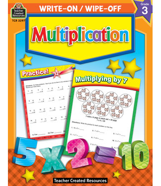Teacher Created Resources Write-On/Wipe-Off: Multiplication
