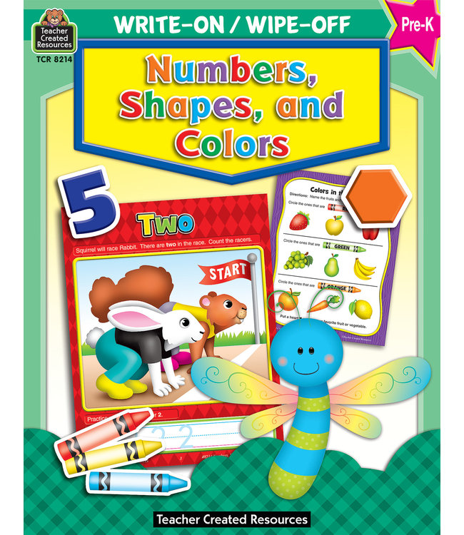 Write-On/Wipe-Off: Numbers, Shapes, and Colors