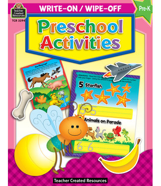 Teacher Created Resources Write-On/Wipe-Off:Preschool Activities