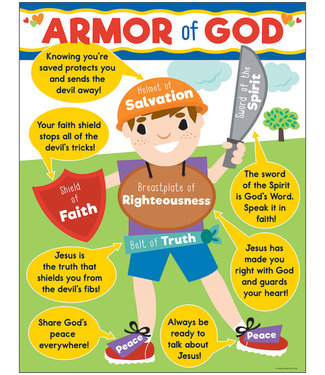 Carson Dellosa Armor of God Chart