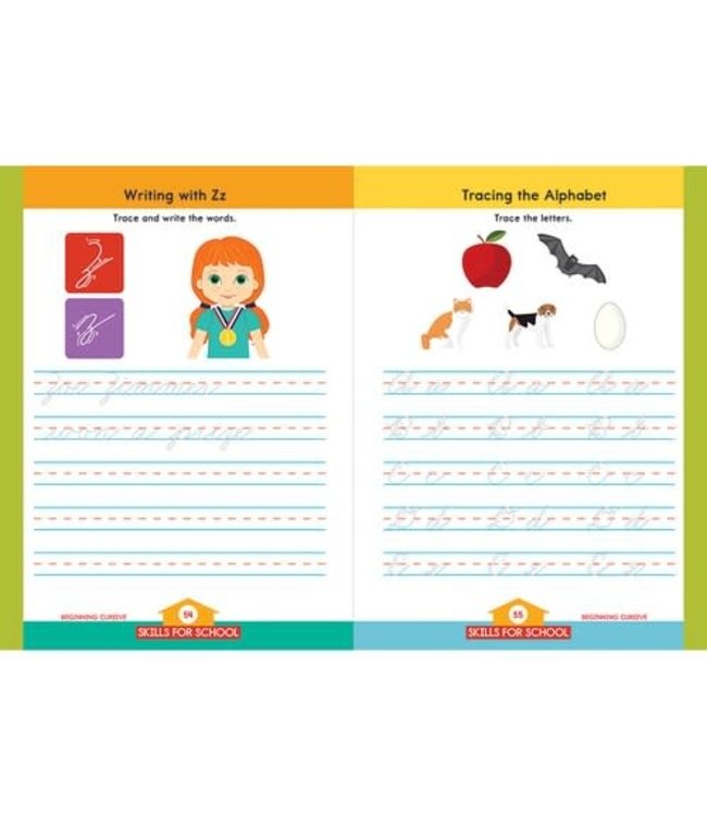 Beginning Cursive Activity Book Grade 2-3 Paperback