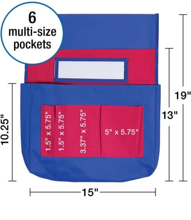 Blue/Red Chairback Buddy