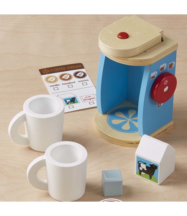 Wooden Brew & Serve Coffee Set