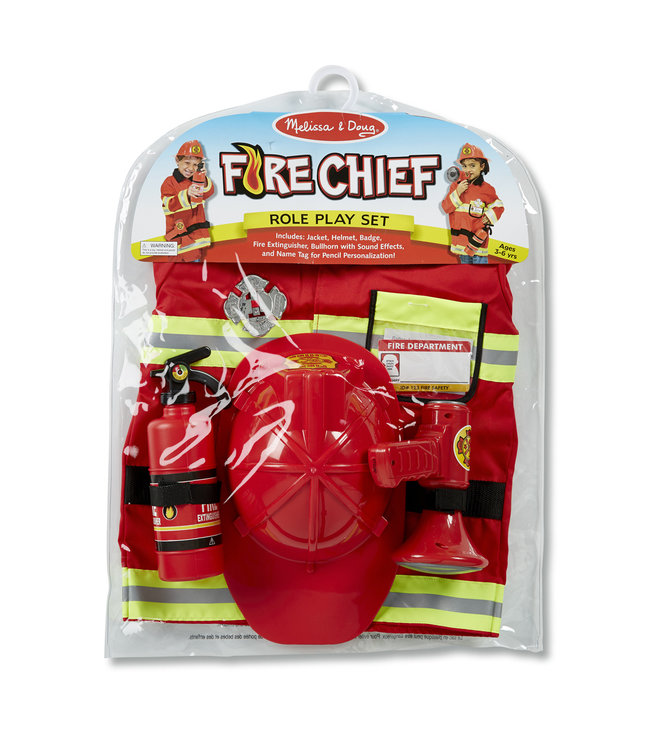 Fire Chief Role Play Set