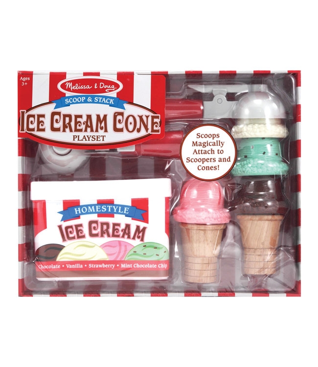 Scoop & Stack Ice Cream Cone Playset