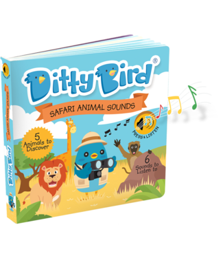 Ditty Bird Ditty Bird Safari Animal Sounds Book