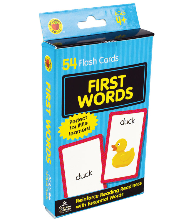 Brighter Child First Words Flash Cards