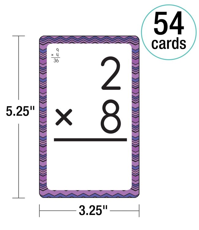 Brighter Child Multiplication 0 to 12 Flash Cards