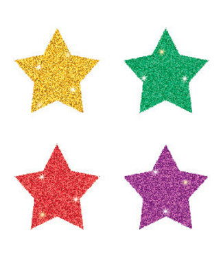 Carson Dellosa Multicolored Stars Dazzle Chart Seals