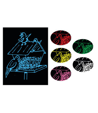 Now You See It COLOR CRAZE ART PAPER 6 ASST CLRS 12CT-1