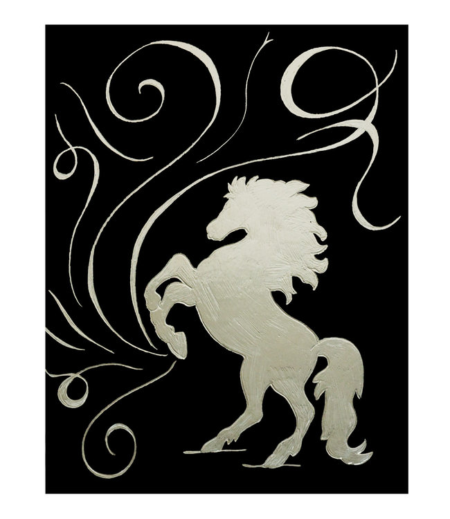 SILVER SHINE ART PAPER 8.5X11 10CT-1