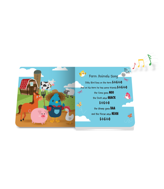 Ditty Bird Farm Animal Sounds Book