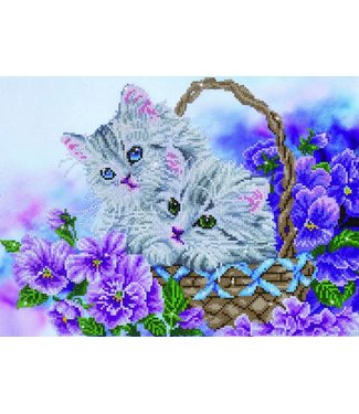 Diamond Dots Diamond Dotz - Kitty Basket Diamond Dots Diamond Dotz - Kitty Basket