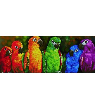 Diamond Dots Diamond Dotz - Rainbow Parrots (19) Diamond Dots Diamond Dotz - Rainbow Parrots (19)