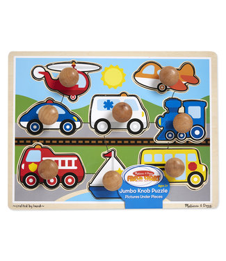 Melissa & Doug Vehicles Jumbo Knob Puzzle