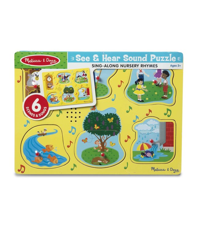 Sing-Along Nursery Rhymes Sound Puzzle - Yellow