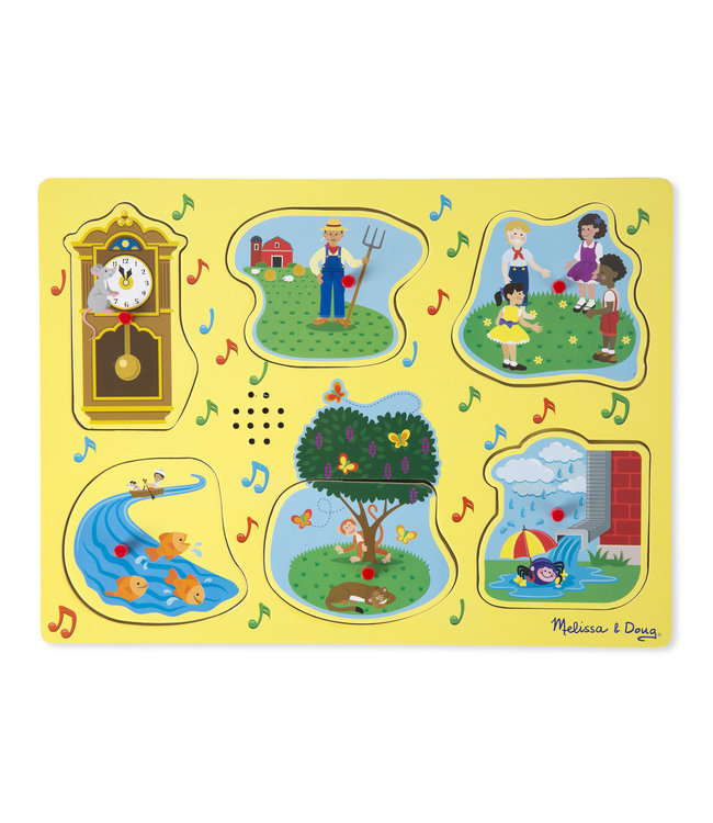 Sing-Along Nursery Rhymes Sound Puzzle - Yellow