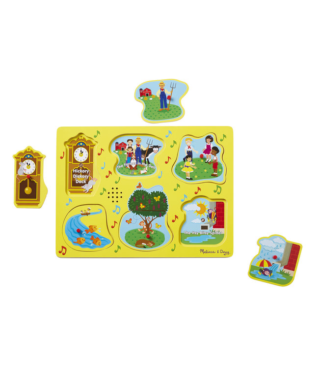 Sing-Along Nursery Rhymes Sound Puzzle - Yellow