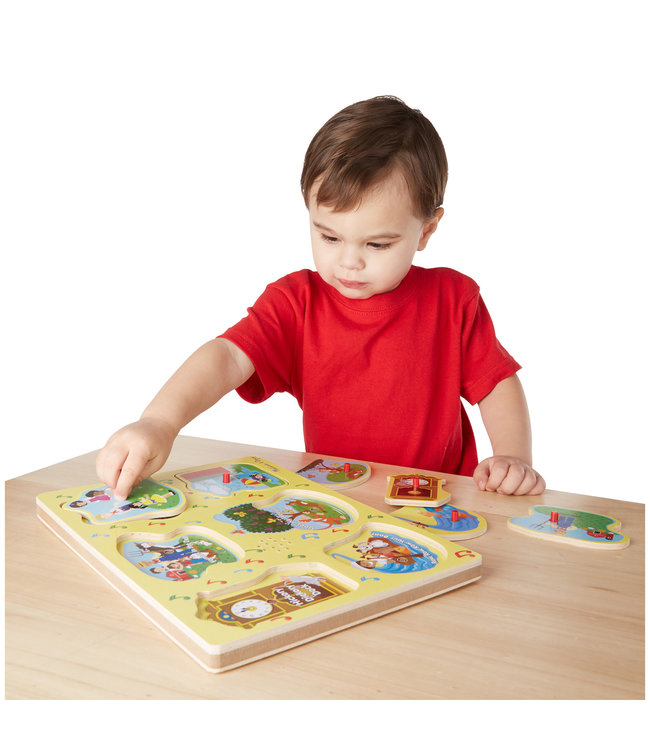Sing-Along Nursery Rhymes Sound Puzzle - Yellow
