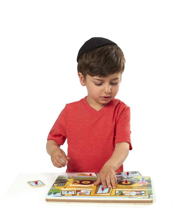 The Wheels on the Bus Sound Puzzle