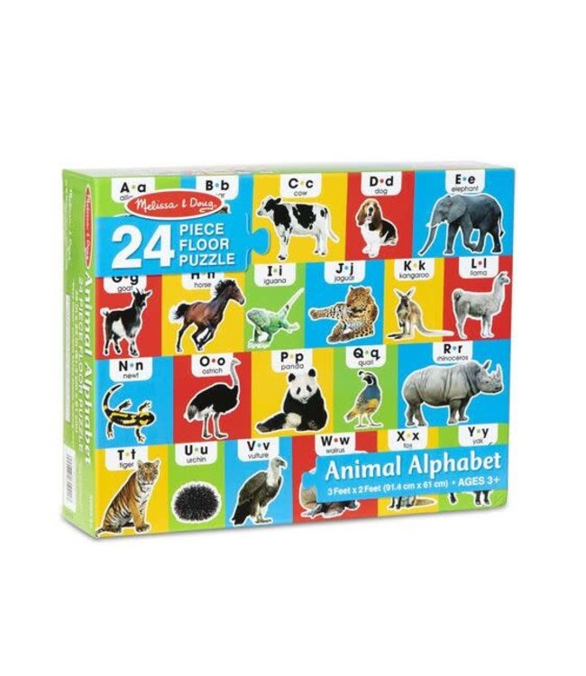Animal Alphabet Floor Puzzle