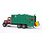 MACK Granite Garbage truck (ruby red-green)