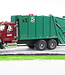 MACK Granite Garbage truck (ruby red-green)