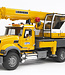 Bruder MACK Granite Liebherr crane truck