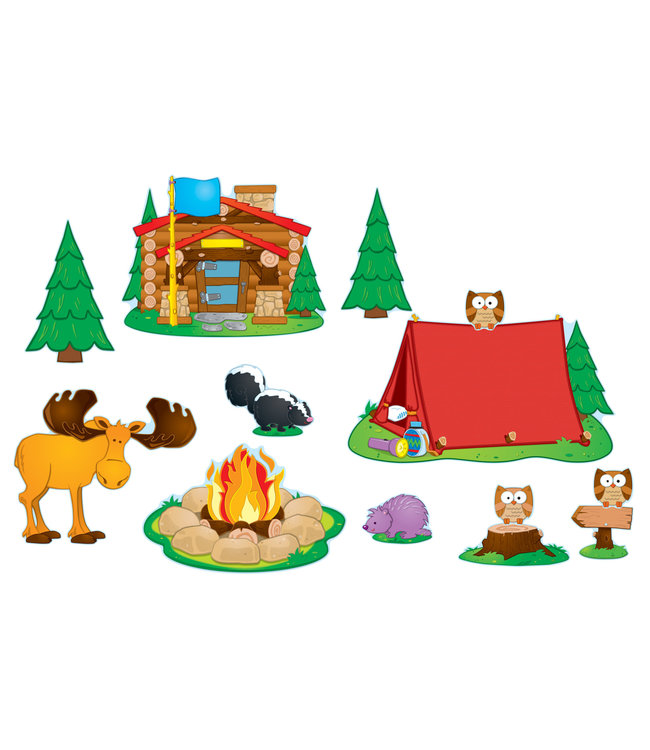 Camping Bulletin Board Set