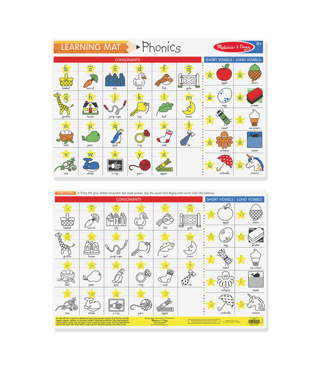Phonics Write-A-Mat