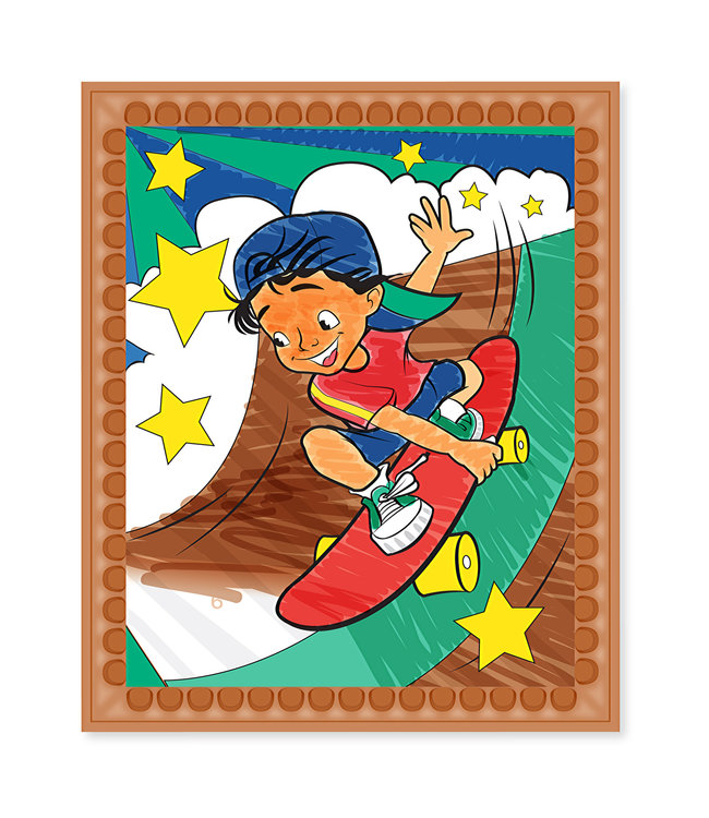 Color By Numbers - Blue