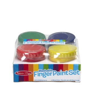 Melissa & Doug Finger Paint Set (4 colors)