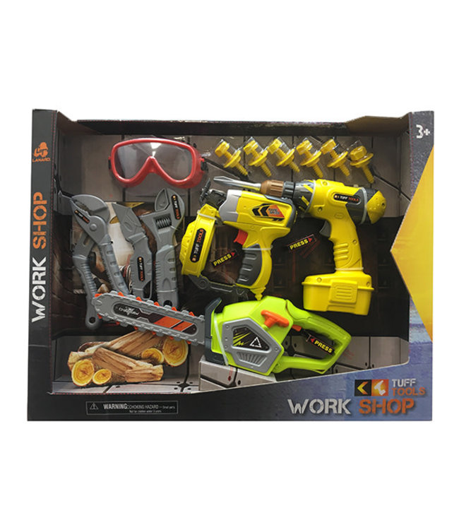 Tuff Tools- Workshop tools 21 pieces