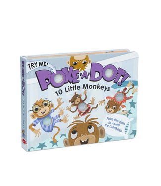 Melissa & Doug Poke-A-Dot: 10 Little Monkeys