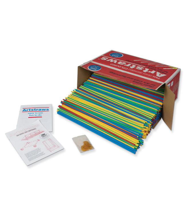 ARTSTRAWS 4MM 16 IN ASST SZ CLR 1800CT-1