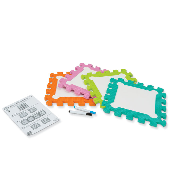 LINK-N-LOCK DRY ERASE PUZZLE 4CT