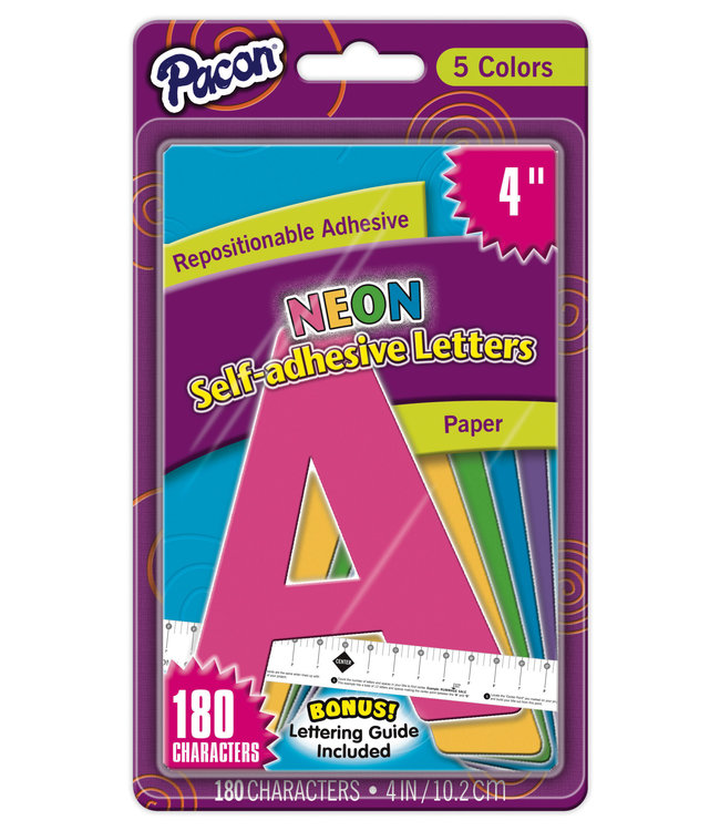 Self-Adhesive Paper Letters
