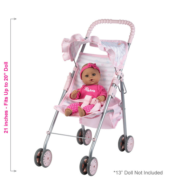 Adora Pink Medium Shade Umbrella Stroller