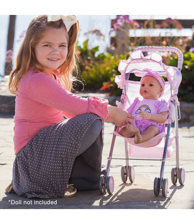 Adora Pink Medium Shade Umbrella Stroller