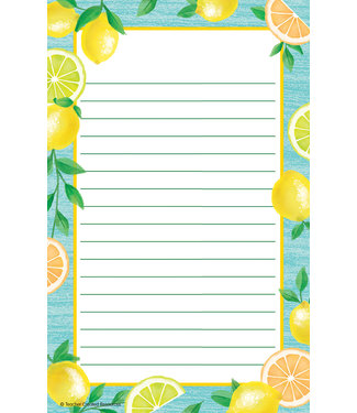 Teacher Created Resources Lemon Zest Notepad