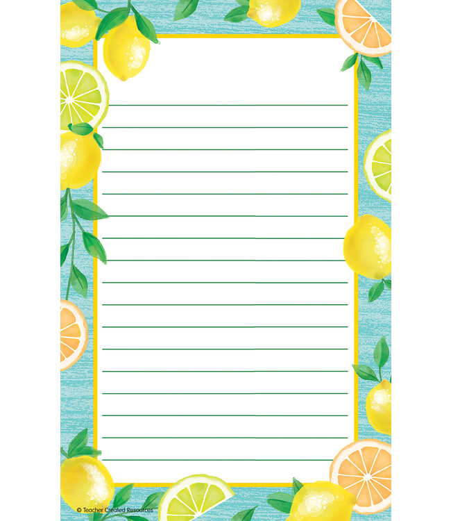 Lemon Zest Notepad