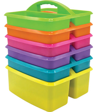 Teacher Created Resources Brights Storage Caddies Set 6-Pack