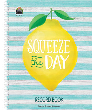 Teacher Created Resources Lemon Zest Record Book