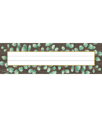 Teacher Created Resources Eucalyptus Flat Name Plates
